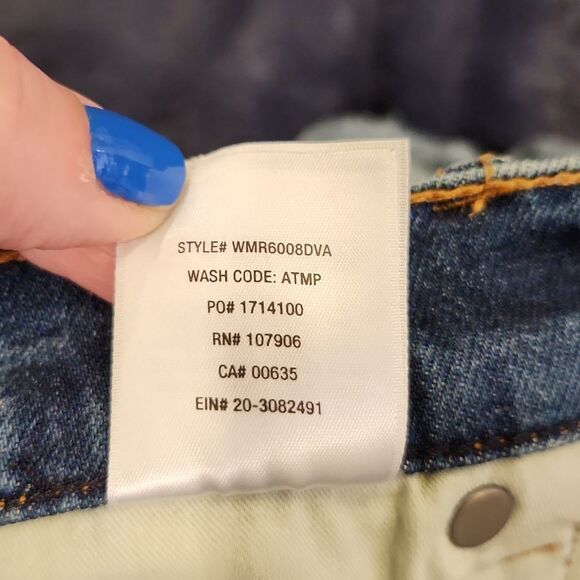 HUDSON Womens Gemma Denim Frayed Hem Cutoff Shorts Blue 28, new with tags! - Picture 12 of 15